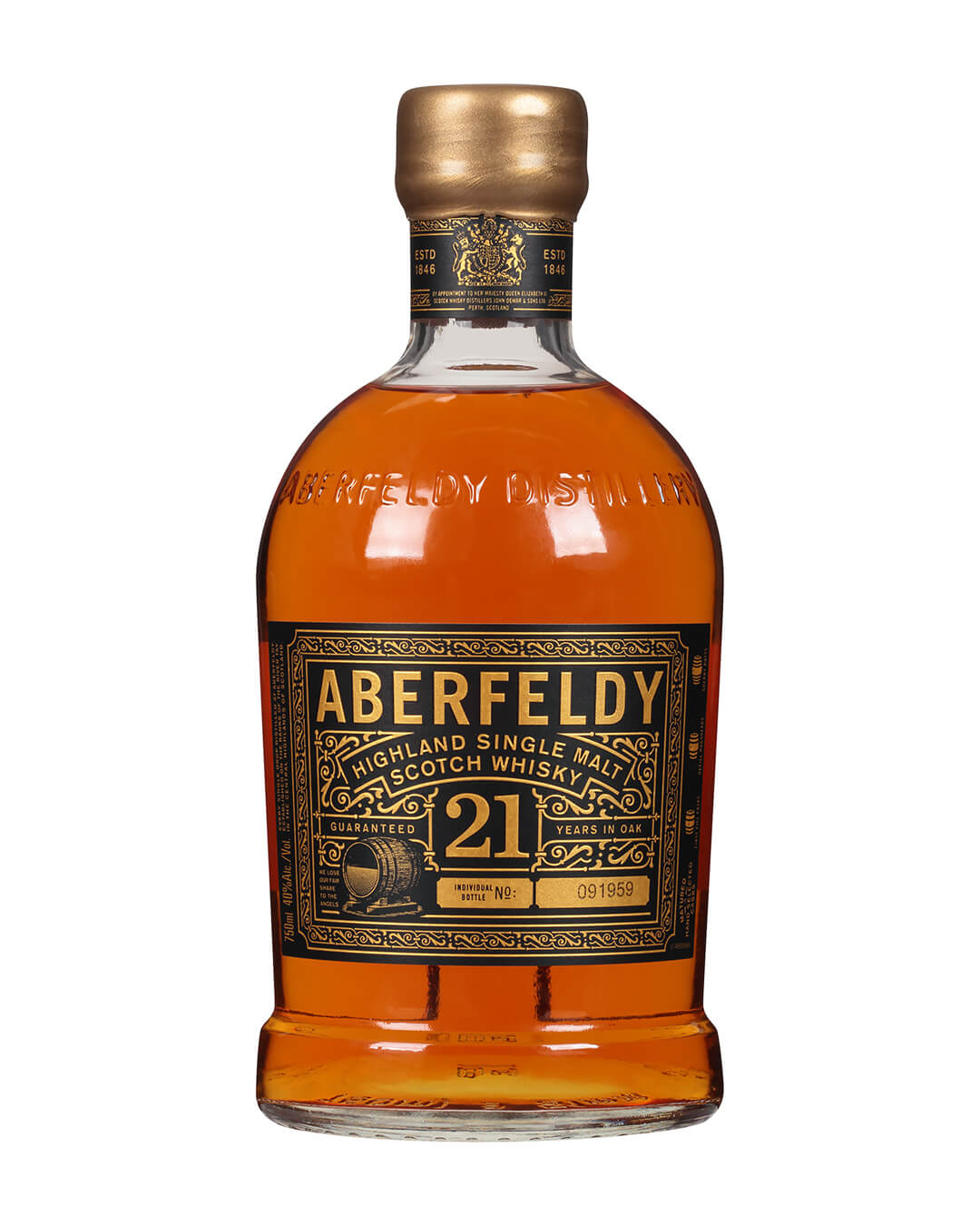 Whisky ABERFELDY Single Malt 21 Años