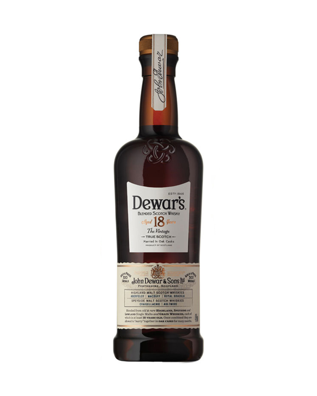 WHISKY-DEWAR'S-18-A令S-6x750-ml